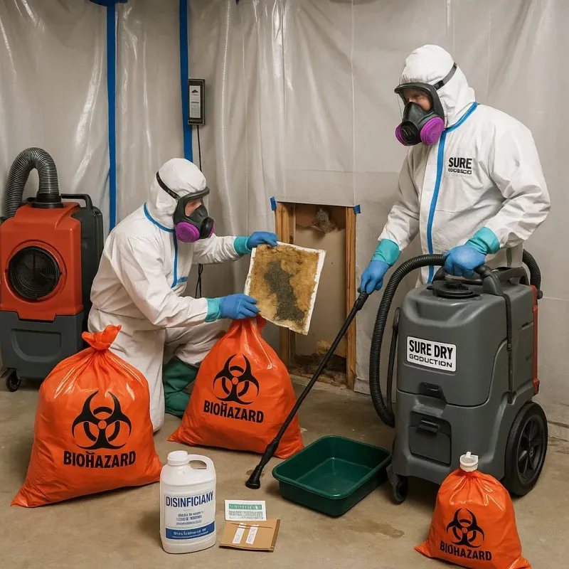 Contaminated Water Handling Protocols process in East Brunswick, NJ