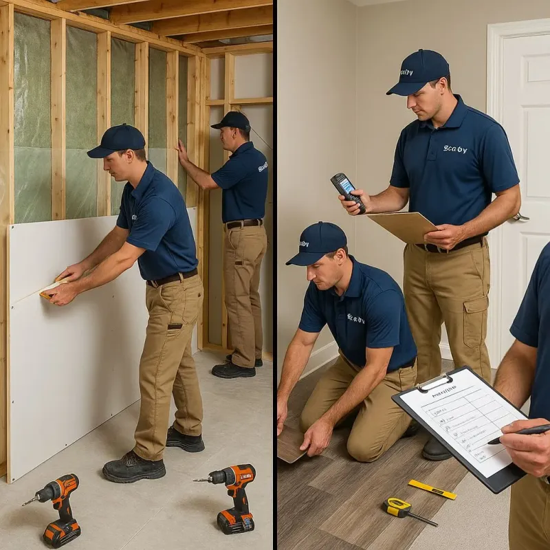 Repairs and Reconstruction process in East Brunswick, NJ