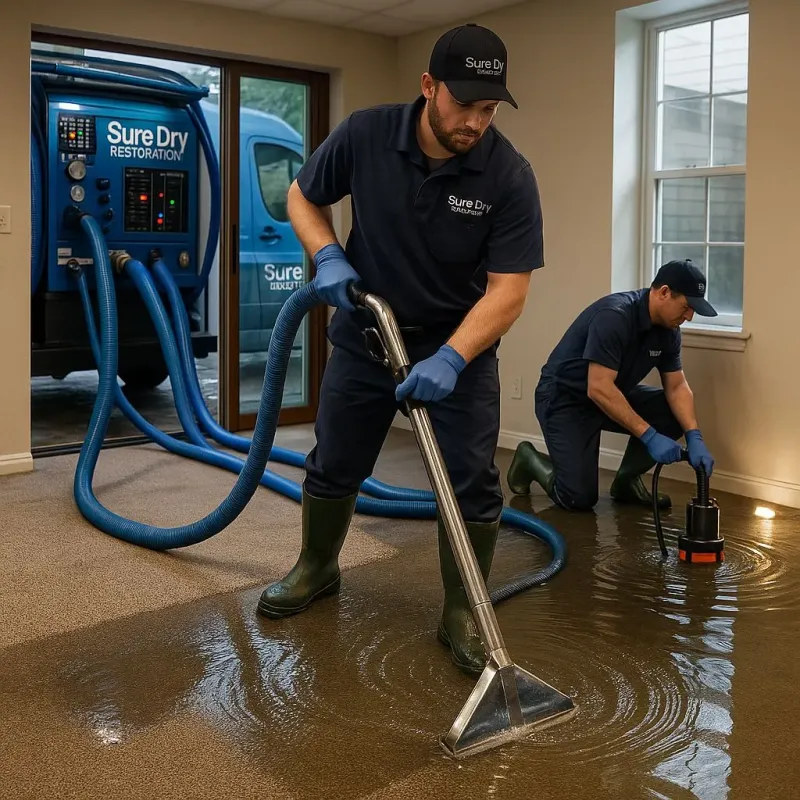 Water Extraction and Removal process in East Brunswick, NJ